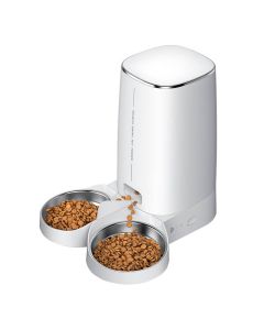 Rojeco 4L Automatic Pet Feeder WiFi Version with Double Bowl