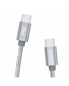 USB-C na USB-C kabel Dudao L5ProC PD 45W, 1m (sivo)