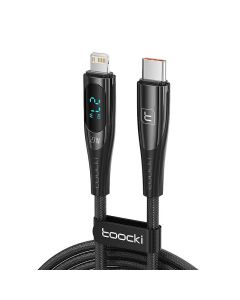 Toocki kabel za punjenje USB CL, 1m, PD 27W (crni)