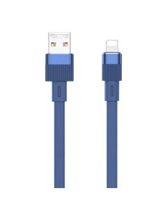 Cable USB-lightning Remax Flushing, RC-C001, 1m, (blue)