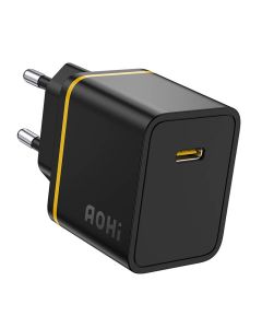 AOHI zidni punjač A325 USB-C 30W (crni)