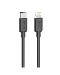 USB-C na Lightning kabel Budi 230TL, 20W, 1.2m, (crni)