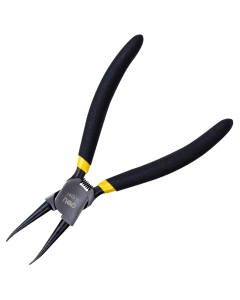 Straight Interior Circlip Pliers 7" Deli Tools EDL0341 (black)