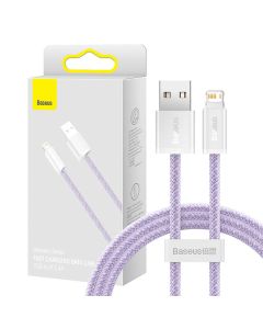 Baseus Dynamic kabel USB na Lightning, 2.4A, 1m (ljubičasti)