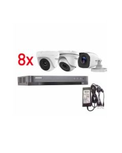 HikVision FullHD komplet 8 kamera i snimac